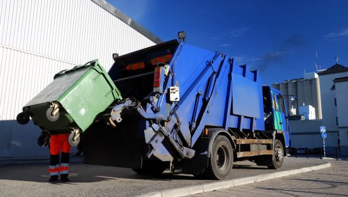 Business waste removal services in Spitalfields
